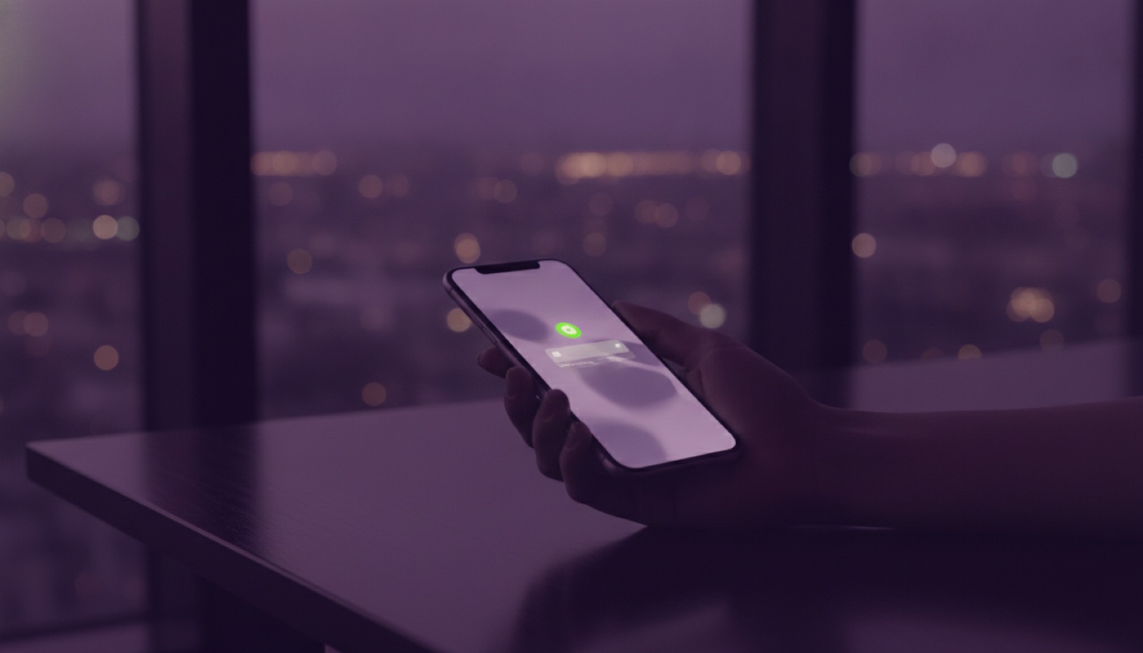 Your phone buzzes when a withdrawal settles